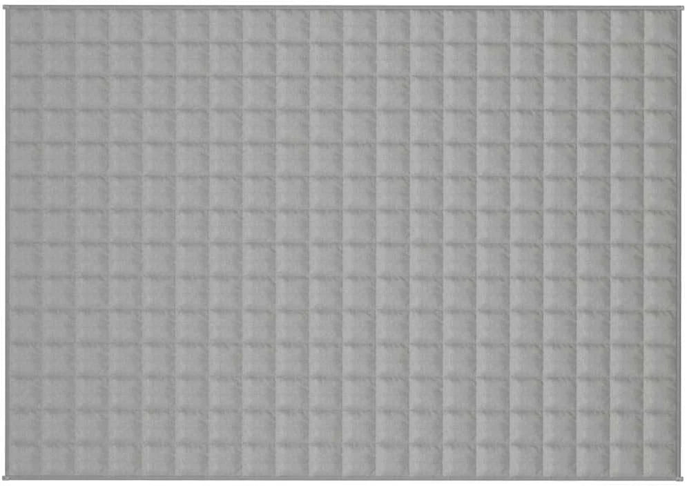 Koc obciążeniowy 138x200 cm 6 kg szary