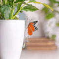 Atrapasueños de cristal Monarch para plantas - Mariposa de vidriera