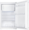 Frigorífico integrable Amica con congelador para nicho de 88 cm, técnica de puerta arrastrada, control electrónico, compresor Inverter, alarma de puerta abierta