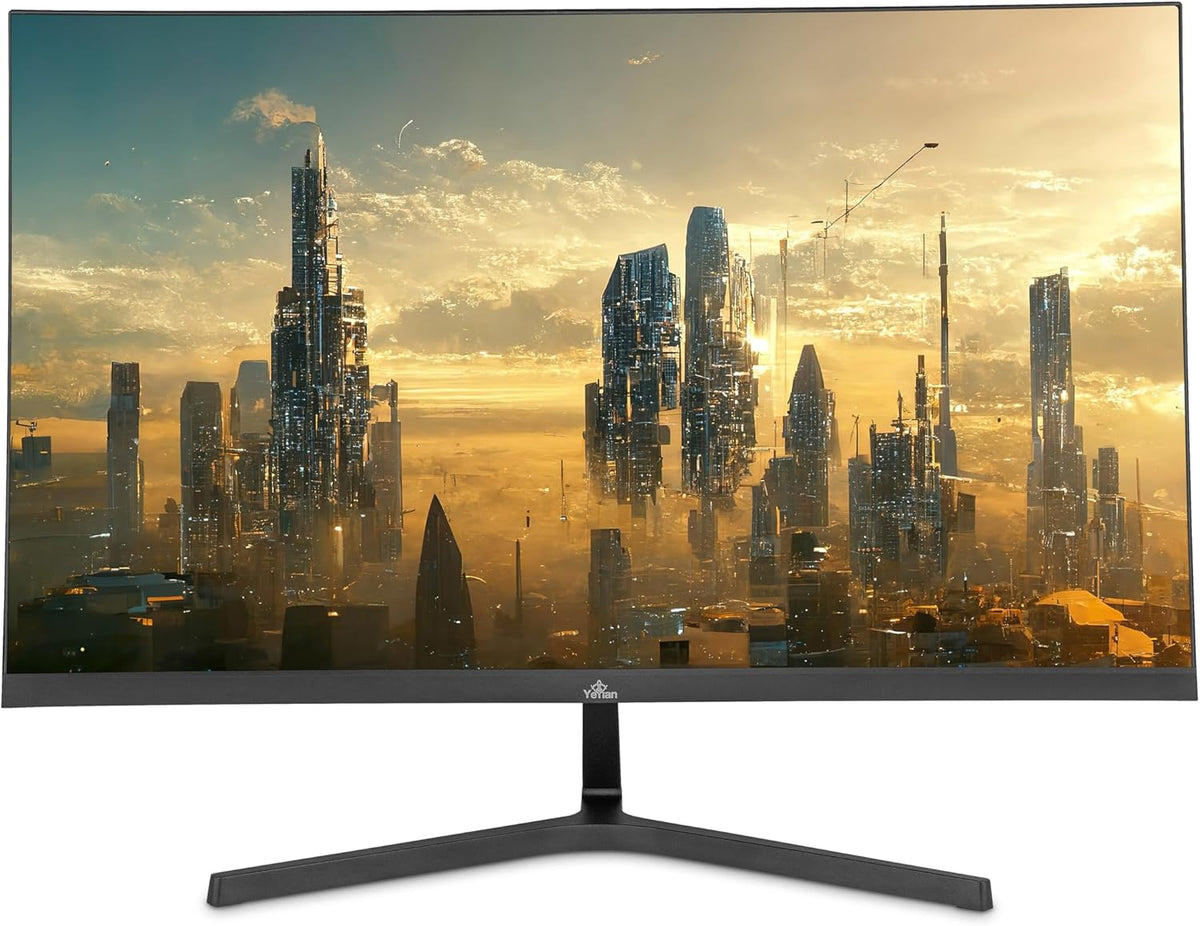 Monitor de juego plano YEYIAN Dash X24 FHD de 24" FullHD | 1920×1080 | Panel VA | 178° de visión | 3000:1 | 100 Hz | 16:9 | 16,7 millones de colores | 4 ms de respuesta | VESA | HDMI 1.4 / VGA