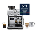 Máquina de café espresso De'Longhi La Specialista Arte EC9155.MB, 8 niveles de molienda, 15 bares, 3 temperaturas, boquilla para espuma de leche, kit de barista