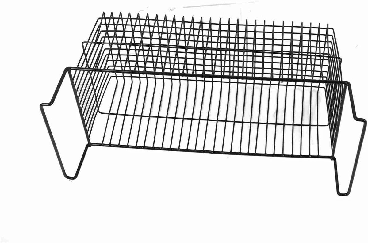 VGEBY Zamrażarka Skrzyniowa z Głębokim Koszem do Przechowywania Owoców i Warzyw 2 szt. do Kuchni (Dł. 63 cm x szer. 27 cm x wys. 29 (uchwyt 9)