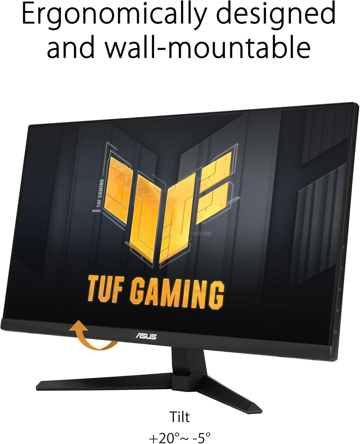 ASUS TUF Gaming VG249QM1A - Monitor gaming eSports de 23,8" FHD - Panel IPS - 270Hz - 1ms - 16:9 - 1920x1080 - DisplayPort y HDMI - Altavoces - AMD FreeSync - Compatible con G-Sync - ELMB - 99% sRGB