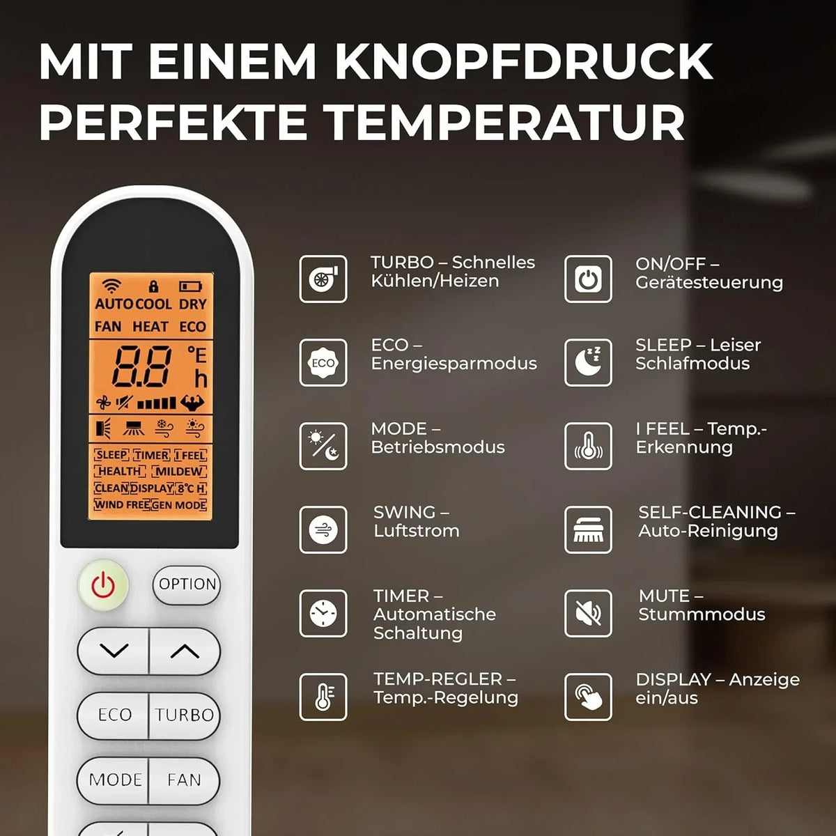 Aire acondicionado Split Kältebringer Quick Connect - 12000 BTU (3,4 kW) con función de calefacción, WiFi y App, hasta 91 m², muy silencioso - tubería de cobre de 5 m, refrigerante R32, material de montaje, soporte de pared