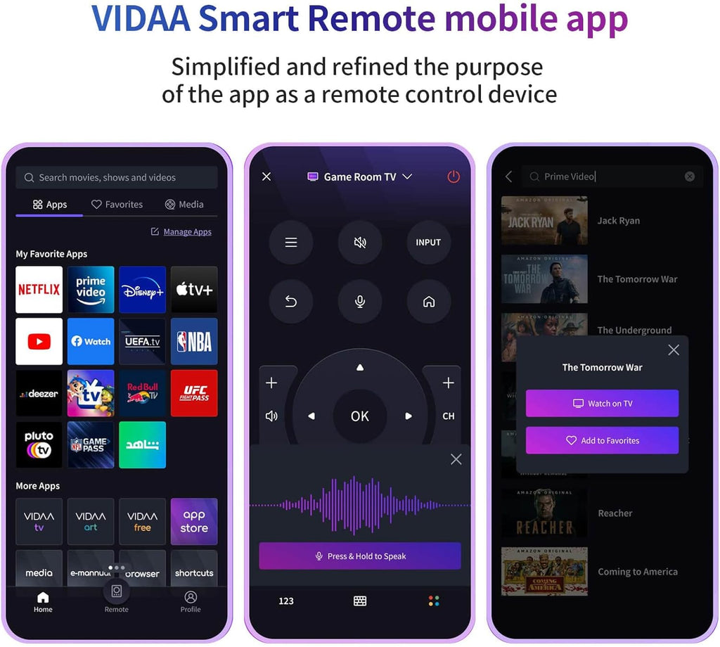 Televisor AV42F3 de 42 pulgadas (106 cm) Full HD Smart TV con triple sintonizador HD (DVB-C/-S2/-T2), App Store, Netflix, Prime Video, Rakuten TV, DAZN, YouTube, y mucho más, WiFi, modo hotel