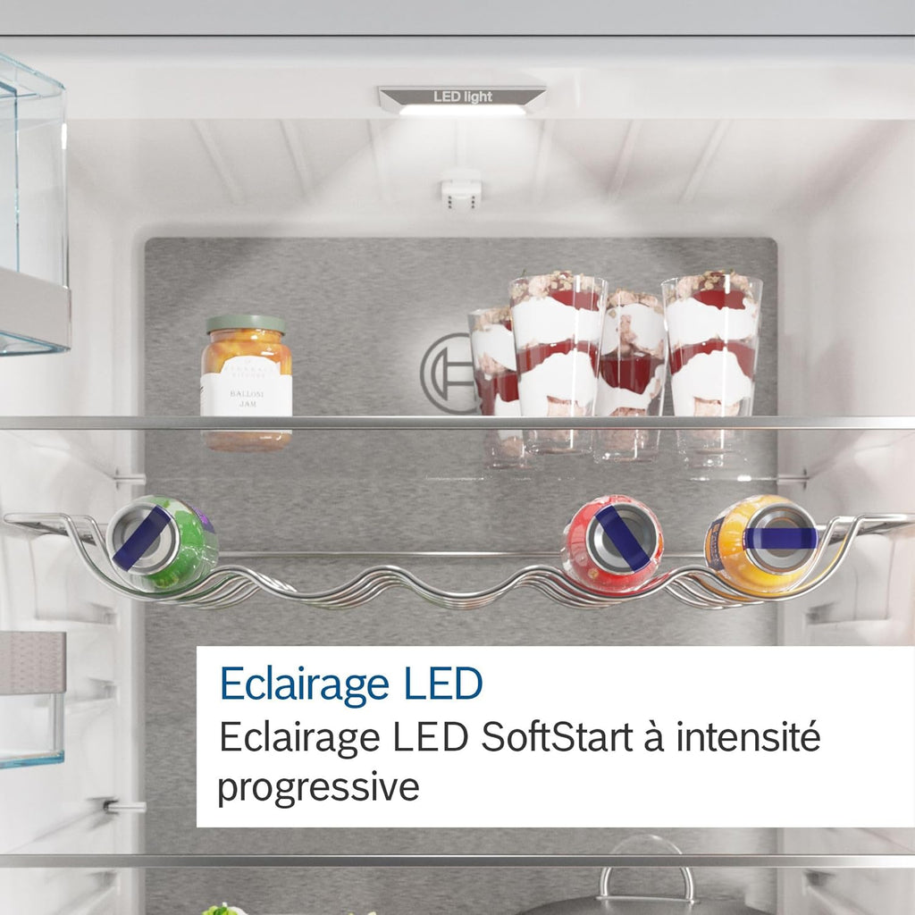 Bosch KSV36VLDP, Serie 4, Frigorífico de 1 puerta, Libre instalación, 186 x 60 cm, 346 L, Inox