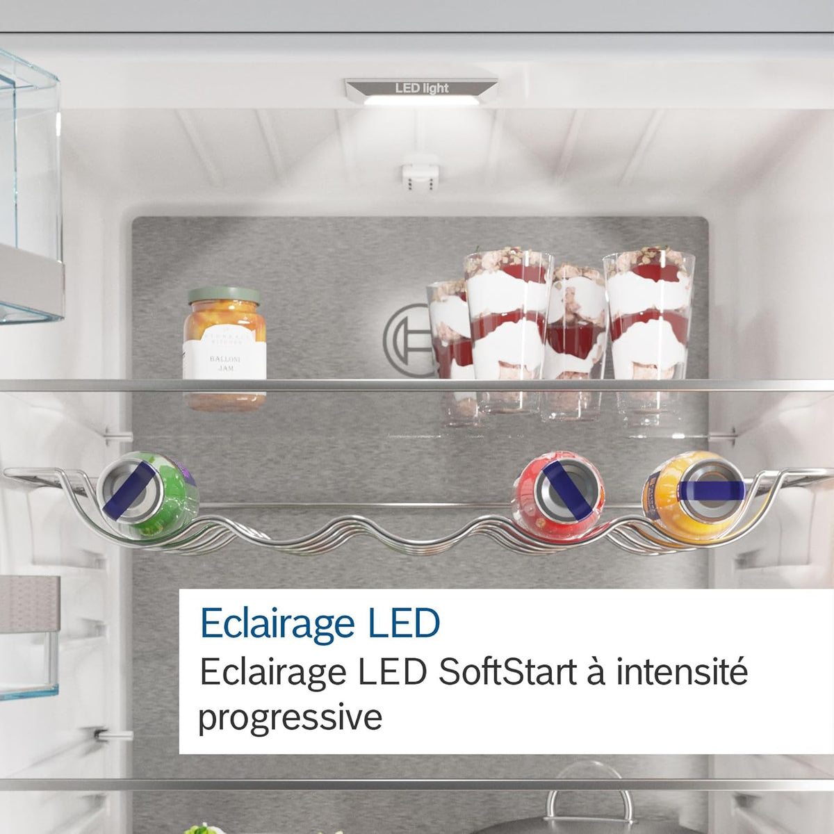 Bosch KSV36VLDP, Serie 4, Frigorífico de 1 puerta, Libre instalación, 186 x 60 cm, 346 L, Inox