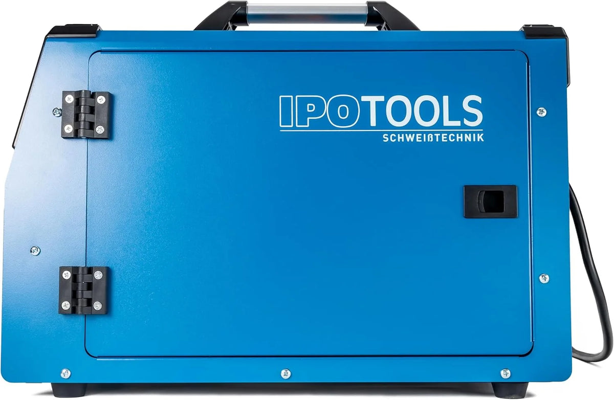 IPOTOOLS Spawarka kombinowana MIG-185CMT 7 w 1 WIG MIG MAG spawarka z przecinarką plazmową 45 A Synergic Inverter spawarka z 185 A z Flux, MMA | 230 V | 7 lat