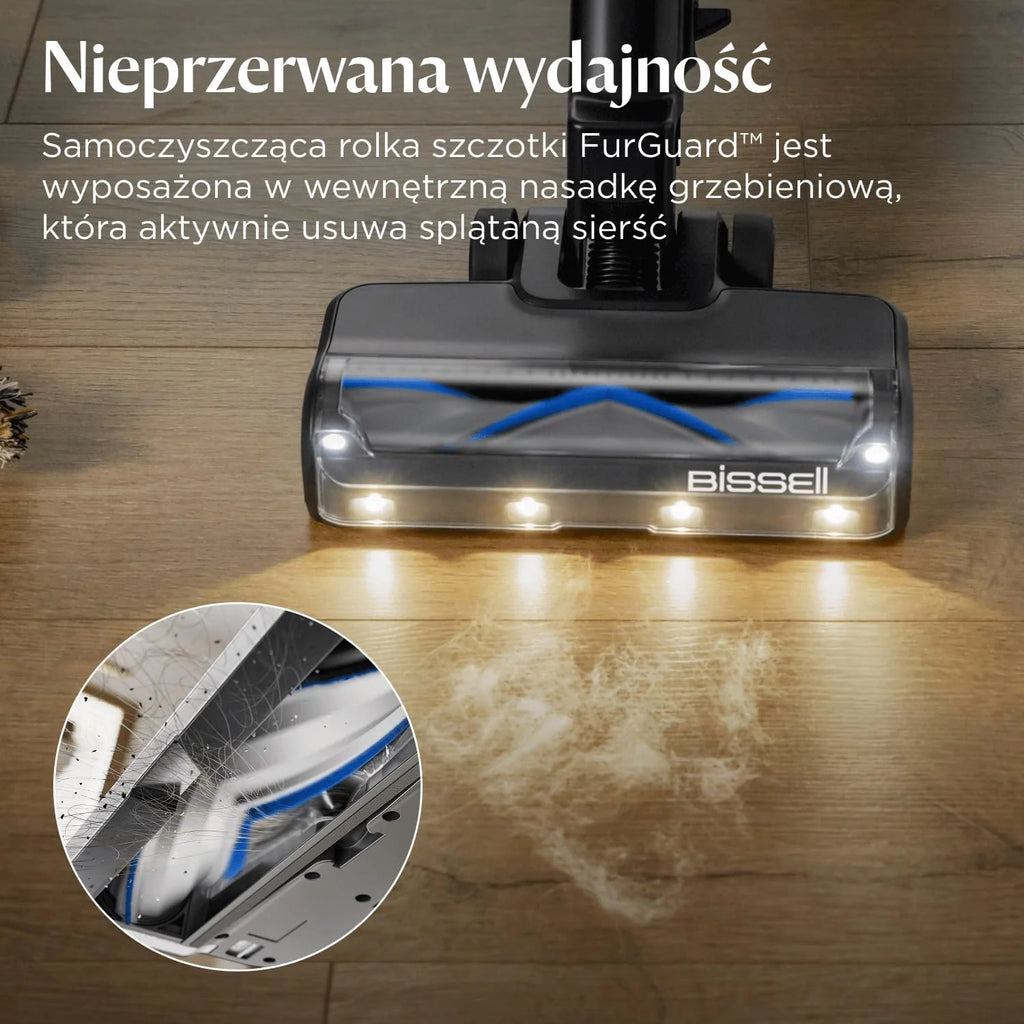 BISSELL PowerClean FurGuard Odkurzacz Bezprzewodowy 280W 4091N