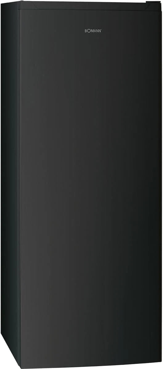Zamrażarka Bomann 161L czarna GS7343 - Total No Frost, system MultiAirflow, 3 szuflady, sterowanie elektroniczne, super zamrażanie, 39 dB, odwracalne, 220-240V