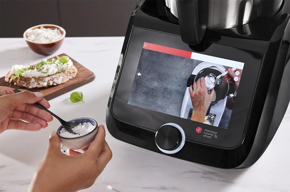 PSIDE SILVERCREST® Monsieur Cuisine Smart BLACK EDITION »SKMS 1200 B1«, 1200 W negro