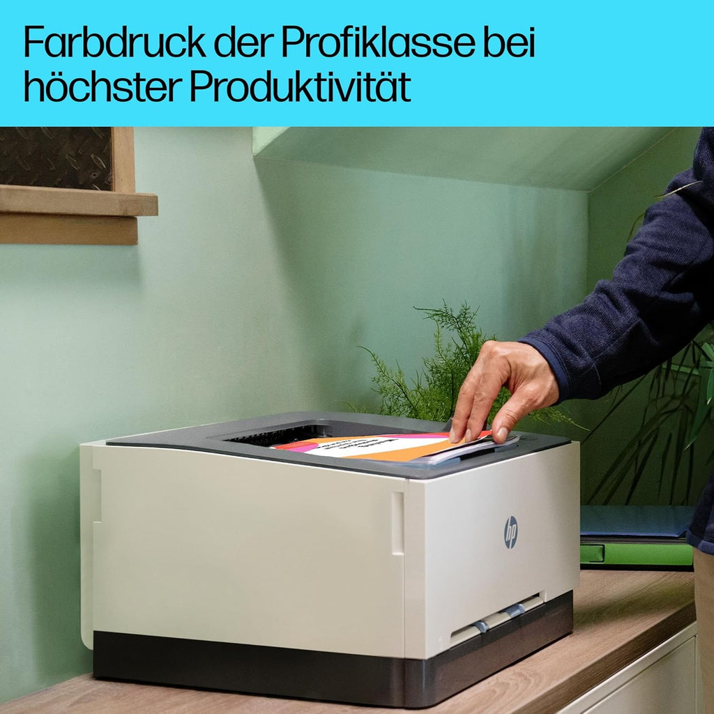 Impresora multifunción láser a color HP Color LaserJet Pro MFP 3302fdwg, fax, impresión automática a doble cara, pantalla táctil, Wi-Fi, Ethernet, USB, HP Wolf Pro Security