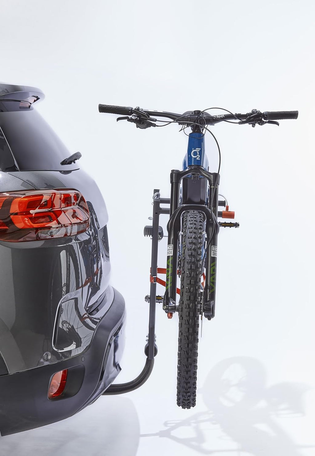 Portabicicletas de enganche para bicicletas eléctricas Mottez, acero