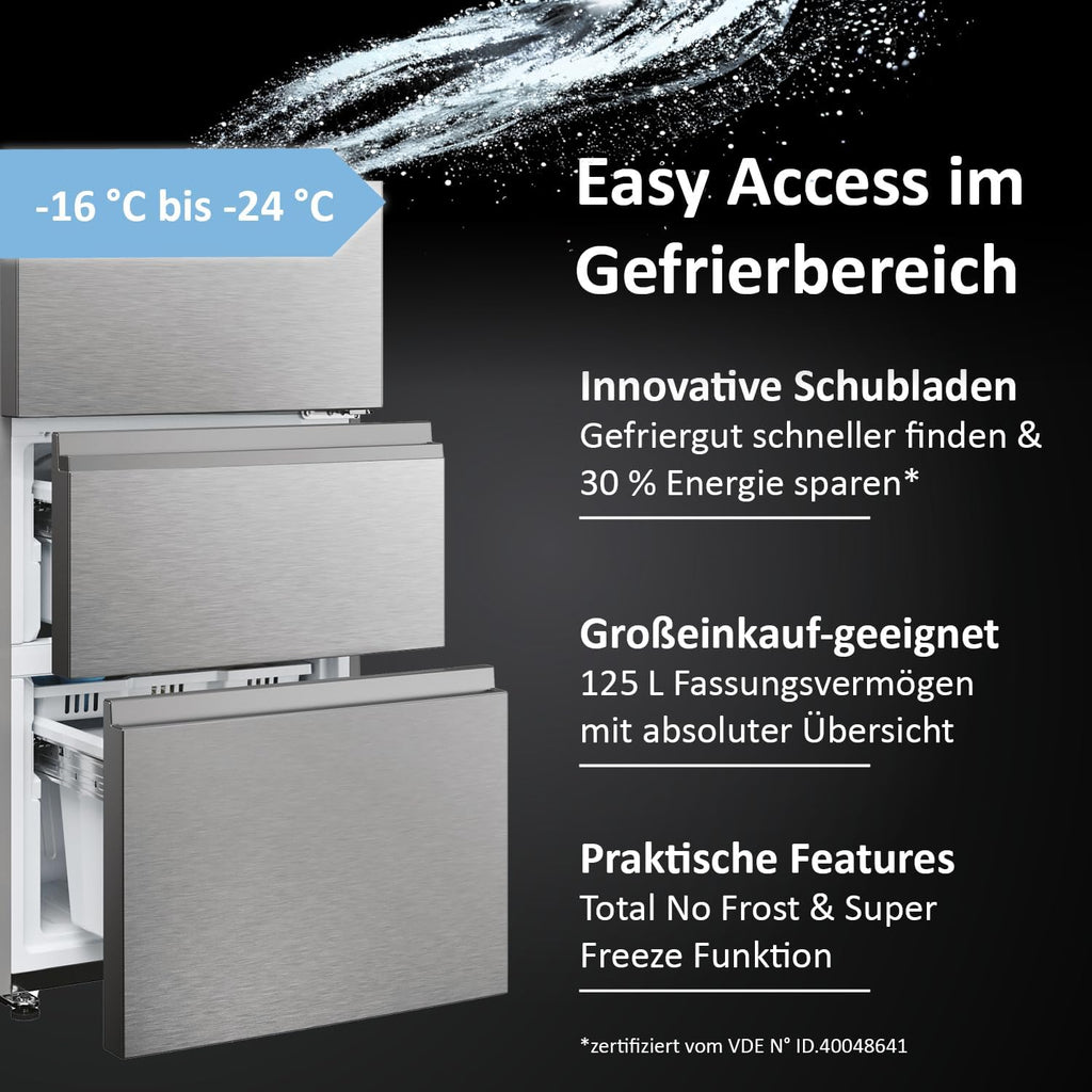 HAIER Refrigerador con congelador inferior HTW5620DNMG