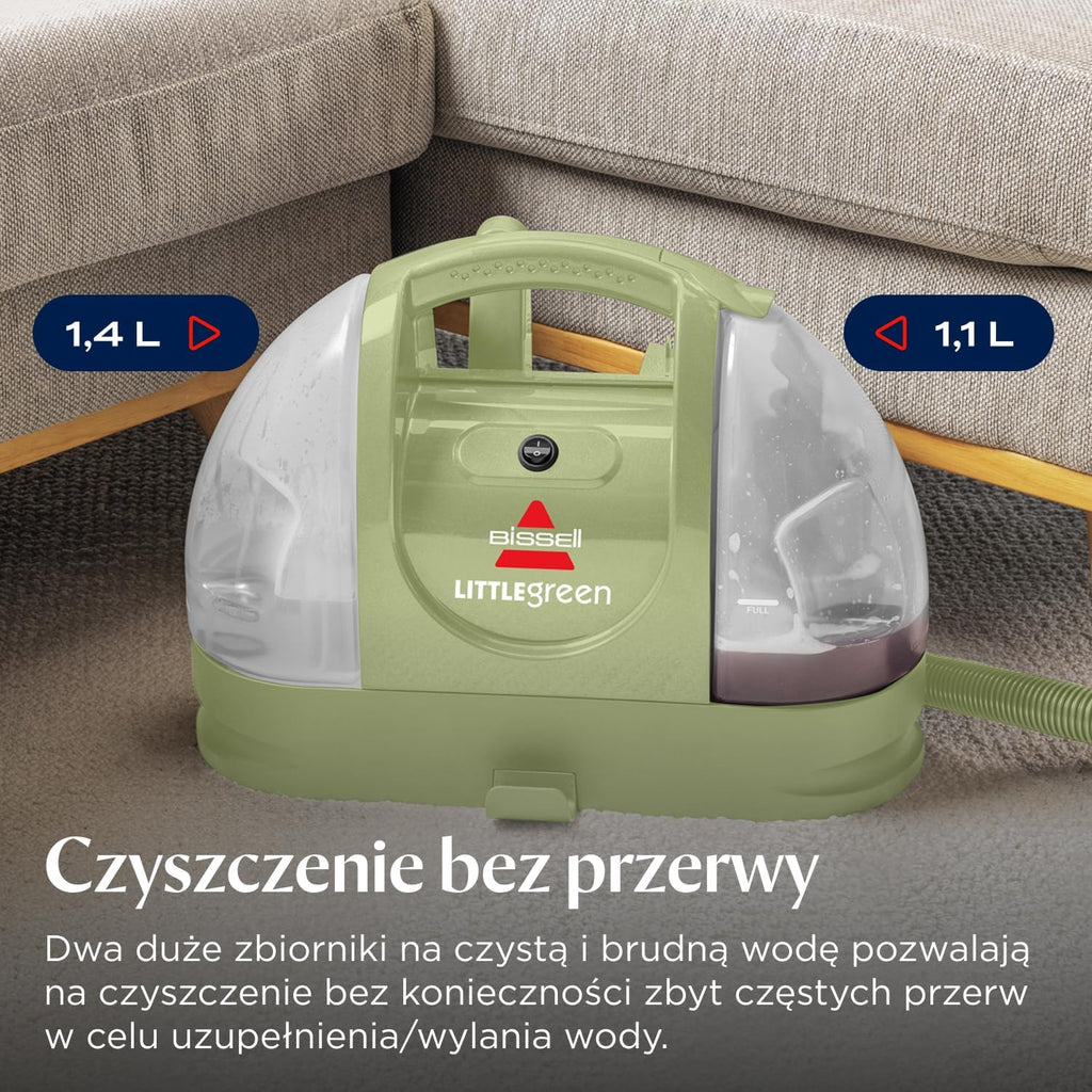 BISSELL Little Green Odkurzacz Piorący do Tapicerki 340W 4098N
