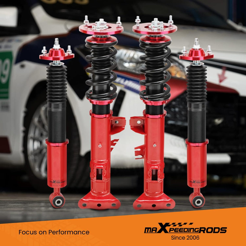 Kit de amortiguadores coilover maXpeedingrods para suspensión de BMW E36 318i 323i 325i 328i