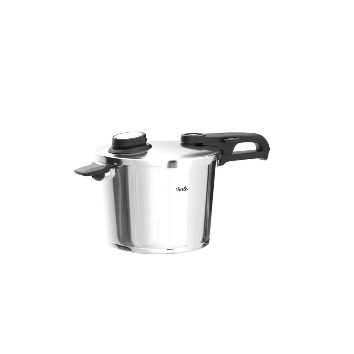 Olla a presión Fissler Vitavit Premium 6L 22cm de acero inoxidable, 4 niveles de cocción, incluye cestillo, fabricada en Alemania, apta para inducción