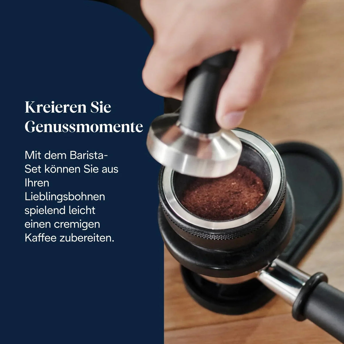 Máquina de café espresso De'Longhi La Specialista Arte EC9155.MB, 8 niveles de molienda, 15 bares, 3 temperaturas, boquilla para espuma de leche, kit de barista