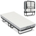 Cama plegable Sonnewelt 90x200 cm con 13 cm de grosor y ruedas
