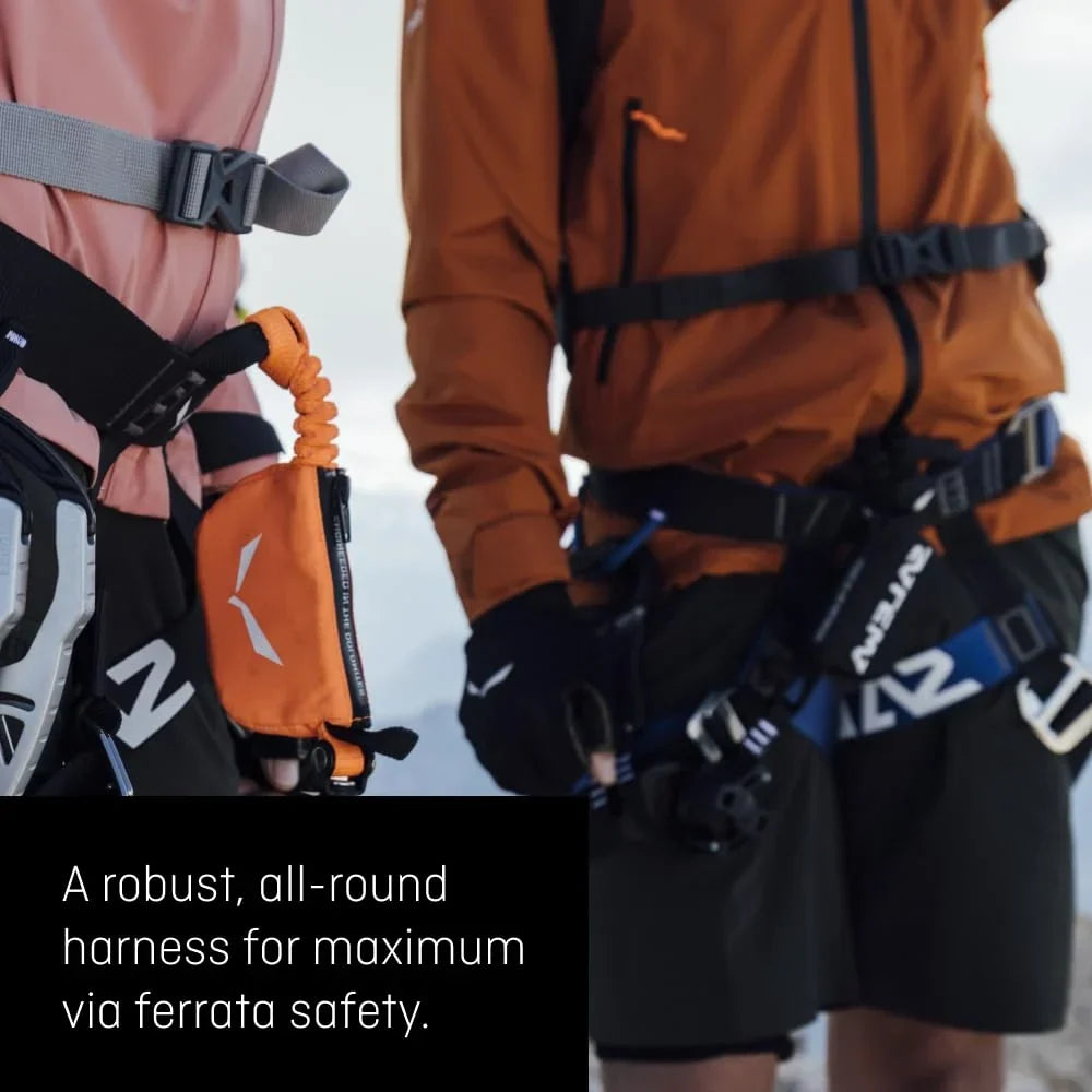 Set de ferrata Salewa Attac Evo Toxo 3.0, equipo de seguridad, montañismo, alpinismo, escalada