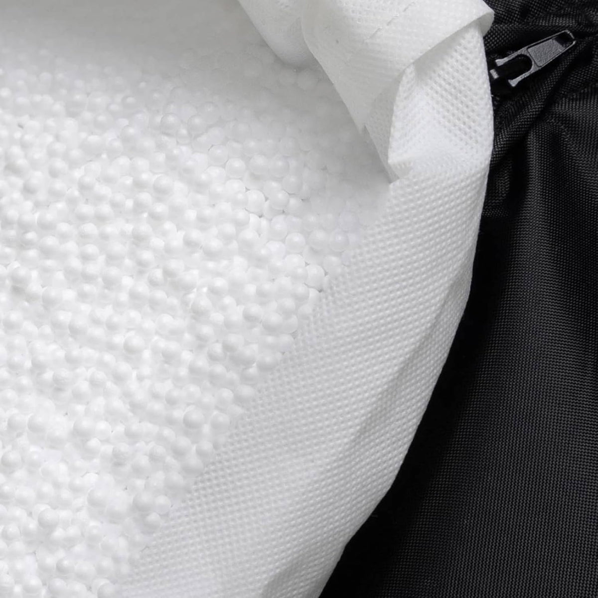 Puf Icon Dolce con reposapiés para adultos, verde salvia, puf para interior y exterior con relleno, bean bag, tejido resistente al agua, sillón cómodo para salón, sala de estar, dormitorio, jardín