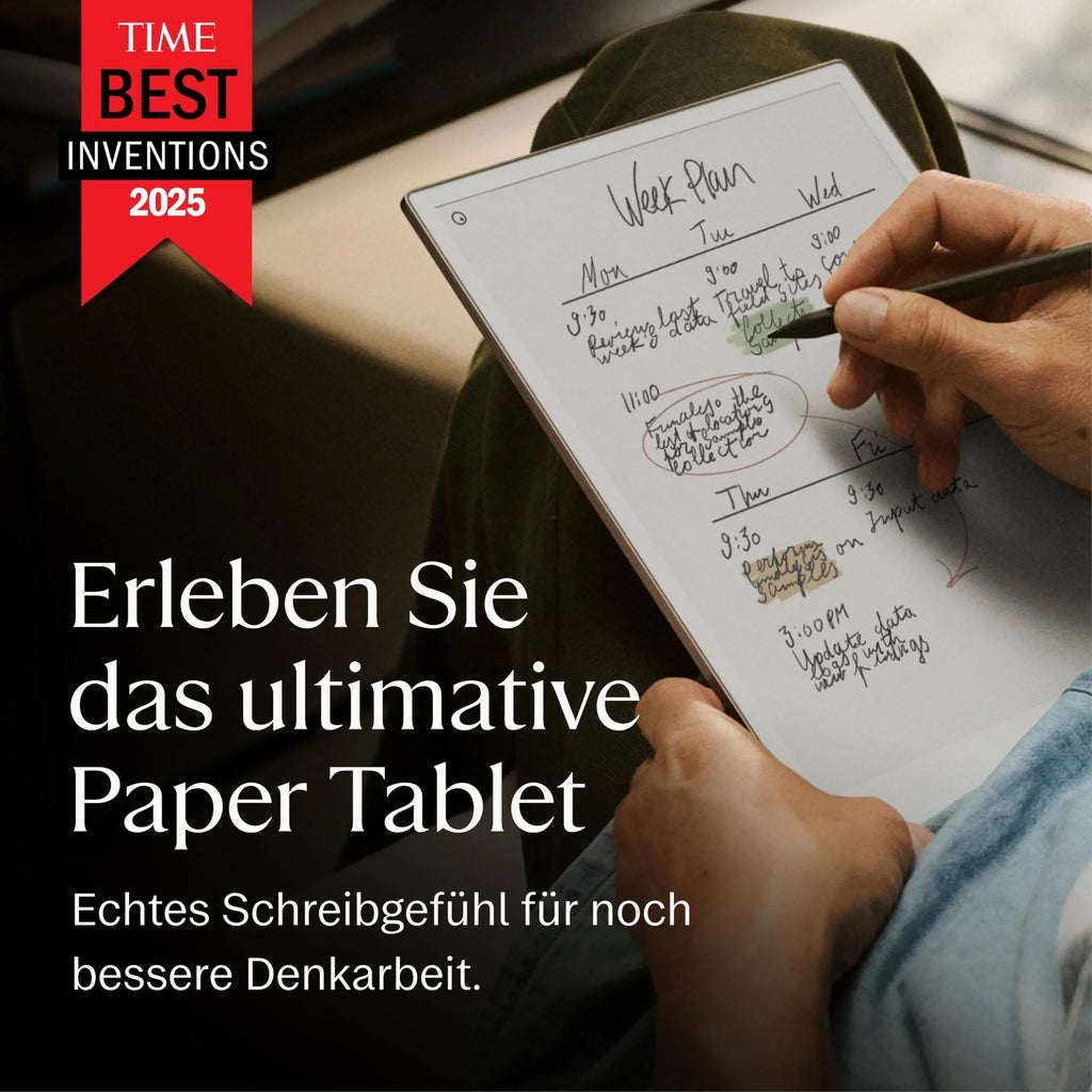 Remarkable Paper Pro con Marker Plus, cuaderno de tinta electrónica de 11,8 pulgadas con pantalla a color y luz de lectura para pensar, escribir y leer