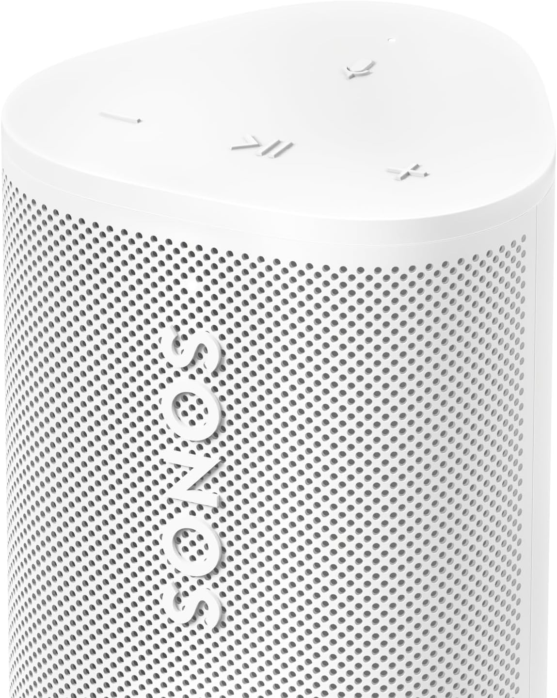 Sonos Roam 2 | Altavoz más ligero, portátil y resistente al agua con Bluetooth, Wi-Fi, al menos 10 horas de autonomía y control por voz para interiores y exteriores - Blanco