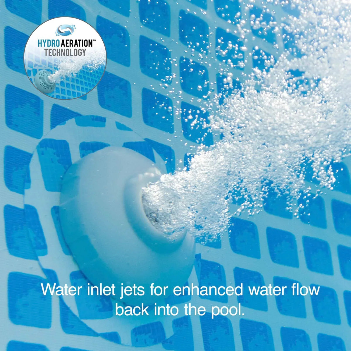 Bomba de filtro de arena Intex 2100 GPH para piscinas sobre suelo 2025 con aspirador automático