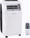 SereneLife Klimaanlage mobil 4-in-1: Luftkühler, Ventilator, Luftentfeuchter + Heizung – Tragbares Klimagerät mit Abluftschlauch, Fernbedienung & Kit für Räume bis 42 m² – Fenster-Montage 9,000 BTU