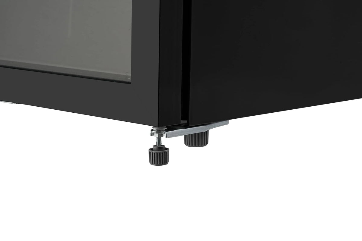 METRO Professional Nevera para bebidas GSC4240B, 237 L, 6 estantes ajustables, LED, clase energética C, bisagra de puerta fija