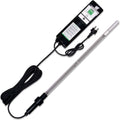 Kit de lámpara germicida UVC sumergible Wagner Green de 3 piezas con contador de horas, clarificador UVC para estanques de jardín y estanques de kois, filtro para desinfección y eliminación de algas (kit de 3 piezas con lámpara de amalgama de 80 vatios)