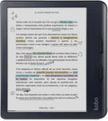 Lector de libros electrónicos Kobo Libra Colour | Pantalla E Ink Kaleido™ 3 de 7" | Temperatura de color y brillo ajustables | Reducción de luz azul | eBooks y audiolibros | Memoria de 32 GB | Resistente al agua | Blanco