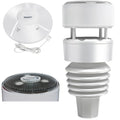 Estación meteorológica ECOWITT GW2001, sensor exterior 7 en 1 WS90, pasarela WiFi GW2000, datos meteorológicos para casa, jardín y granja, 868 MHz