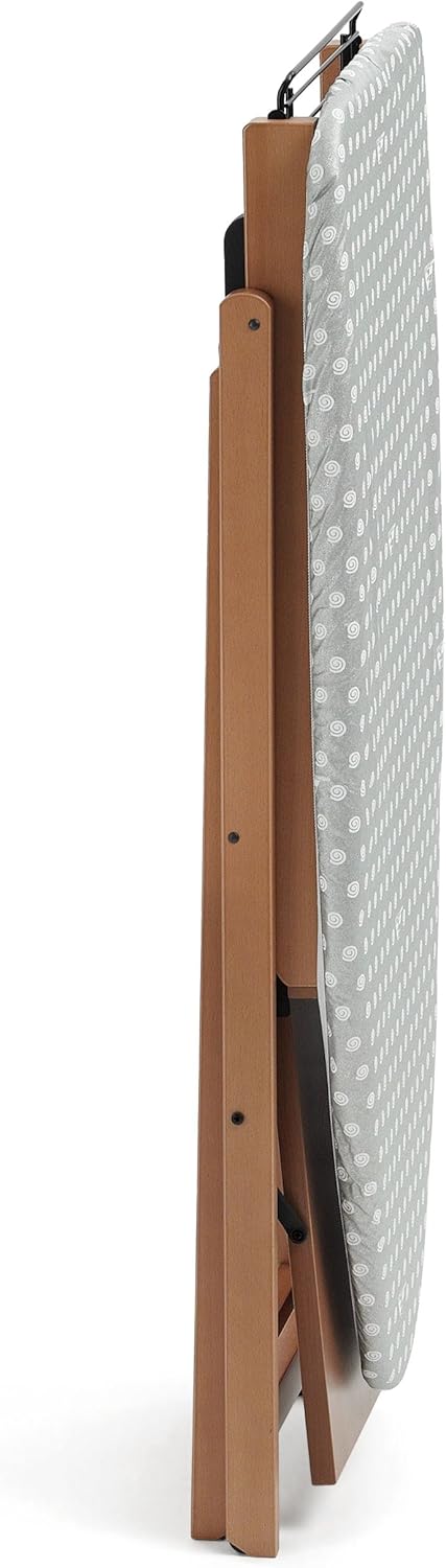 Tabla de planchar plegable, 622 ASTIR, madera de haya maciza, color cerezo, altura no ajustable, 135 x 45 x al. 87 cm - Arredamenti Italia AR_IT Il Cuore del Legno