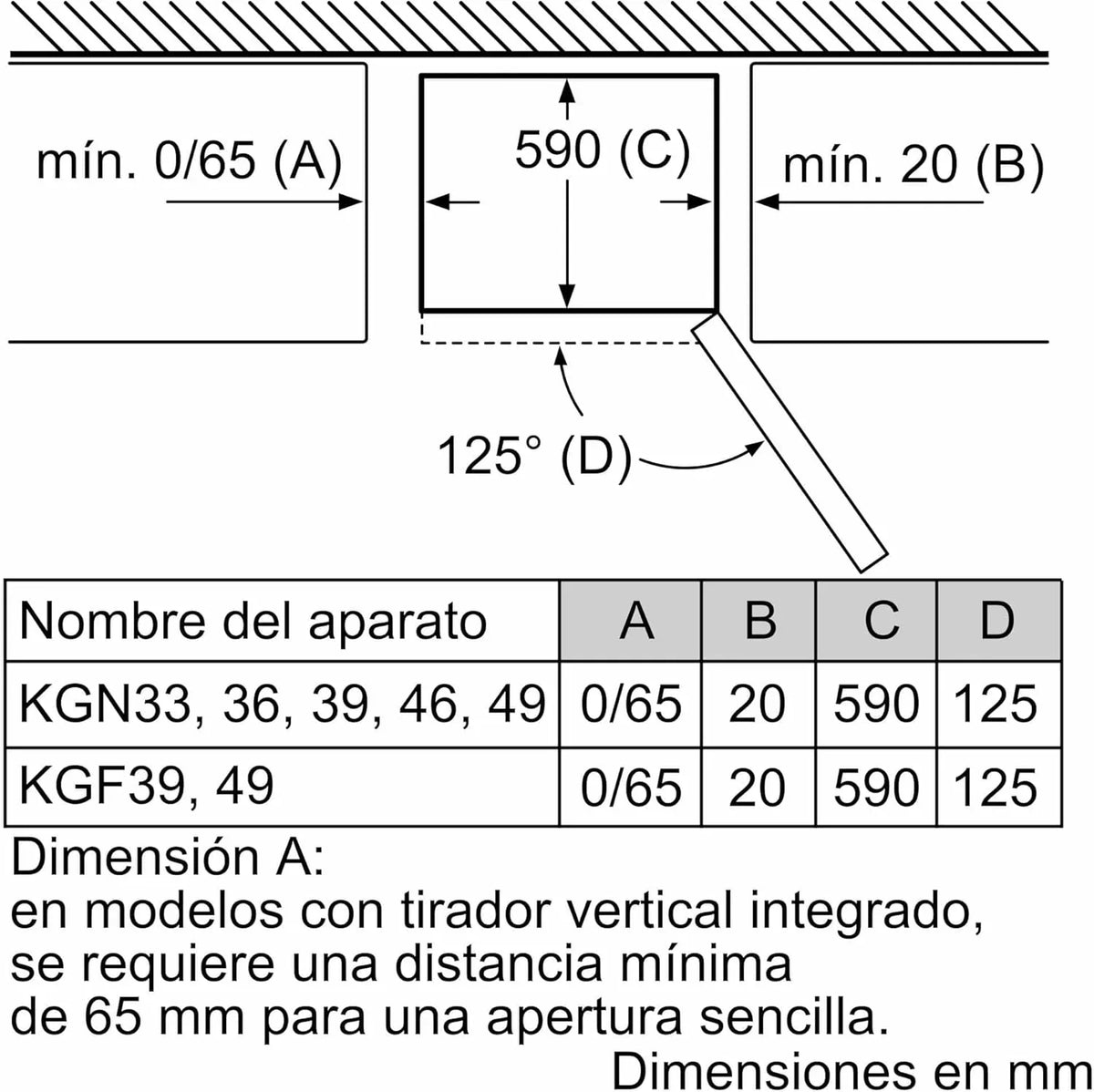 Bosch Serie 4 - Frigorífico combi, NoFrost, alto 203 x ancho 70 cm, 438 L, Tecnología VitaFresh, Blanco - KGN49XIDQ