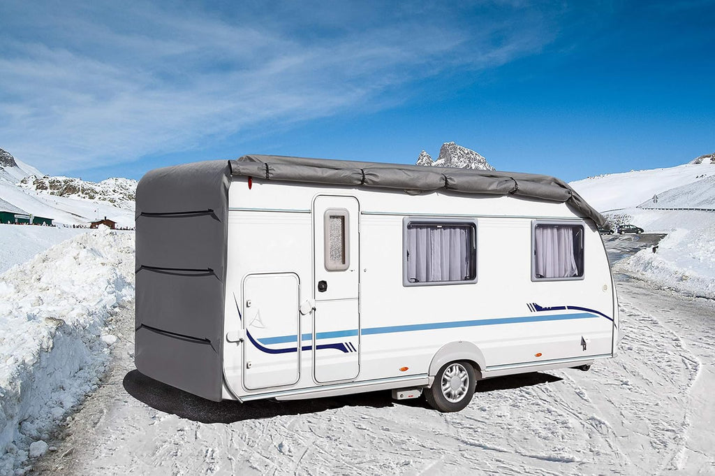 Aequator - Funda protectora para caravanas, 600-650 cm