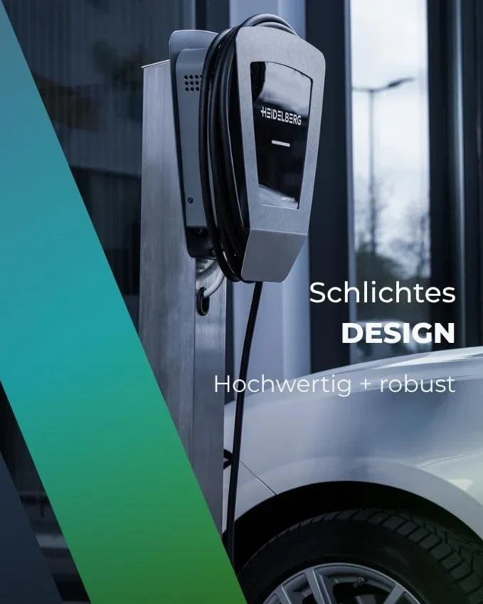 HEIDELBERG Wallbox 11 kW, compatible con §14a, cable de 7,5 m, Energy Control Plus para particulares y empresas