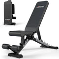 Banco de pesas ajustable MD60, banco de entrenamiento plegable, banco inclinado y plano con estructura de acero, capacidad de carga de 360 kg