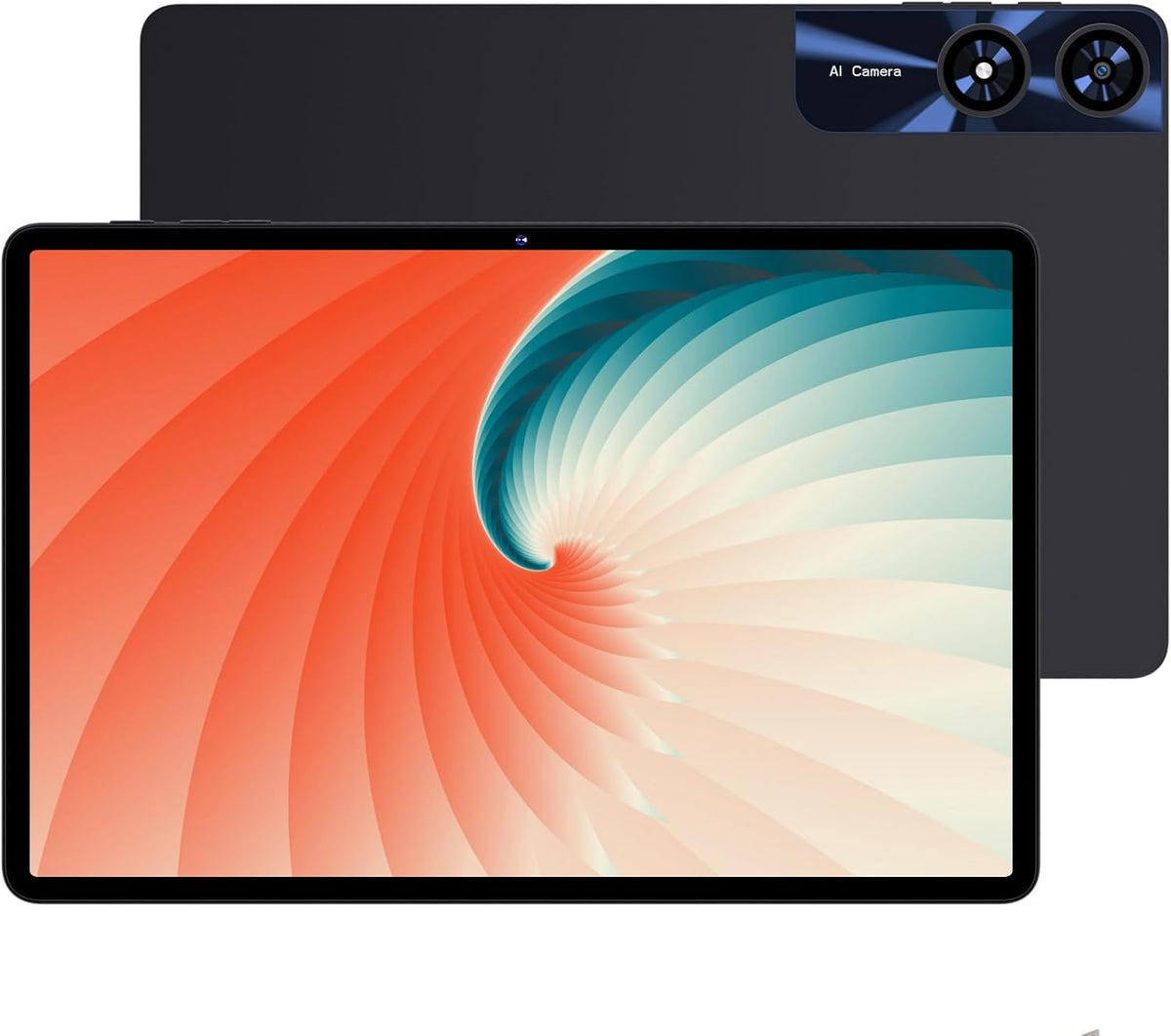 Tableta Android de 11 pulgadas con 24 GB de RAM y 256 GB de ROM (TF/2 TB), procesador Octa-Core de 2,0 GHz, WiFi 2,4G/5G, Bluetooth 5.0, Widevine L1, 8000 mAh, 5 MP + 13 MP, FHD 1280 x 800 píxeles, pantalla táctil con funda - Negro
