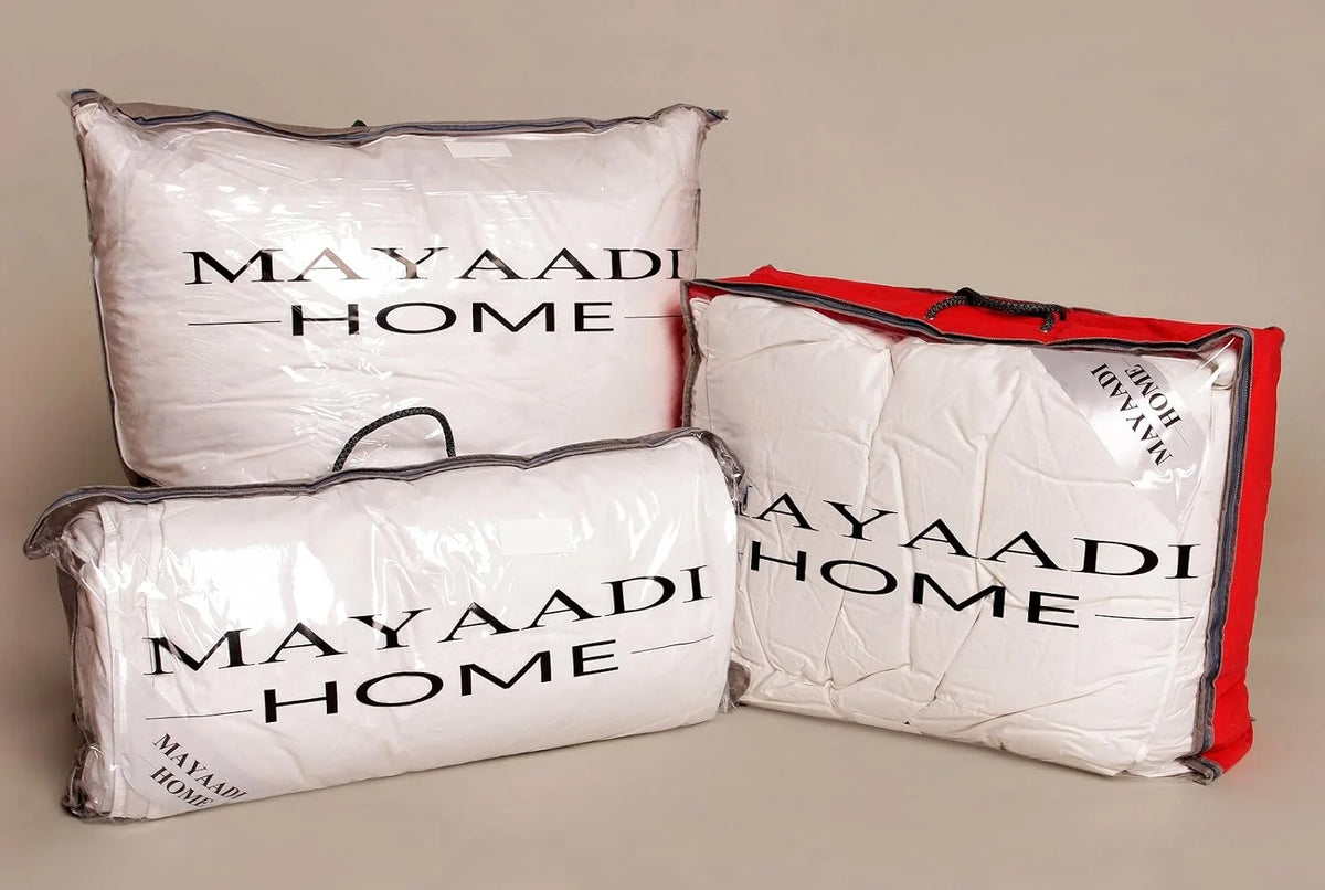 Mayaadi-Home HS85 Kołdra puchowa zimowa kołdra kołdra wierzchnia kołdra pikowana 70% puch 30% pierze 155 x 220 cm 2200 g wypełnienie bardzo ciepła