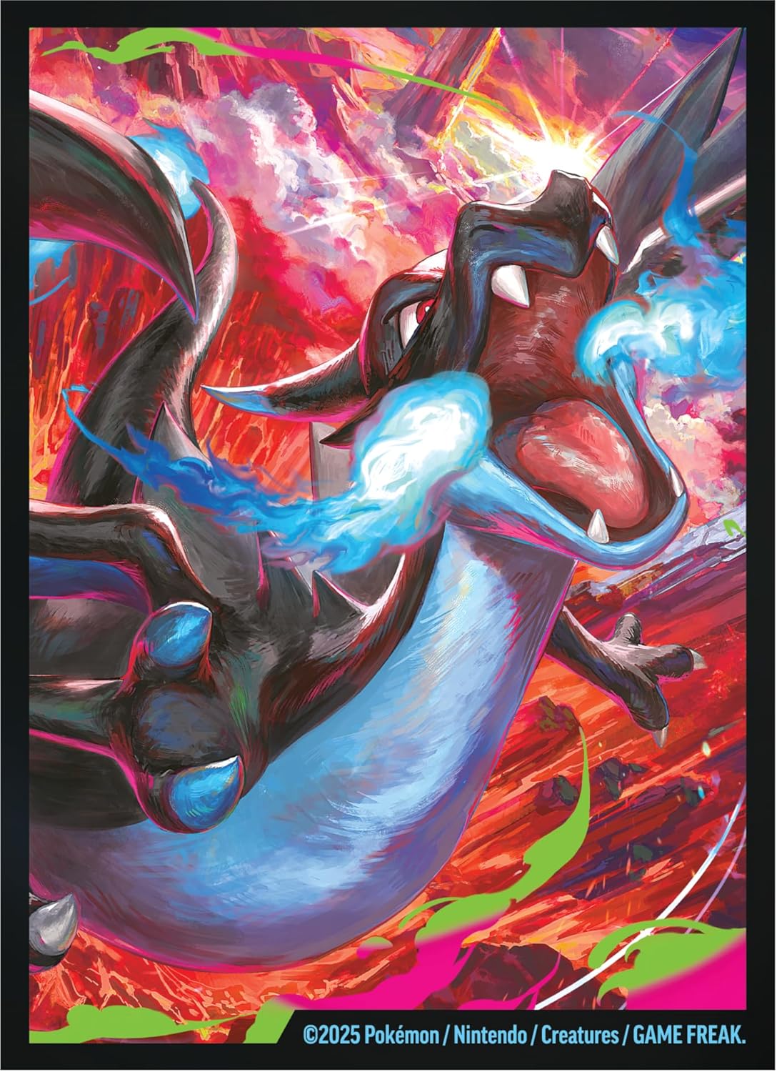 Pokémon: Colección Ultra Premium Mega Charizard X-ex de JCC Pokémon (dos cartas de promoción holográficas, 18 paquetes de mejora y accesorios premium)