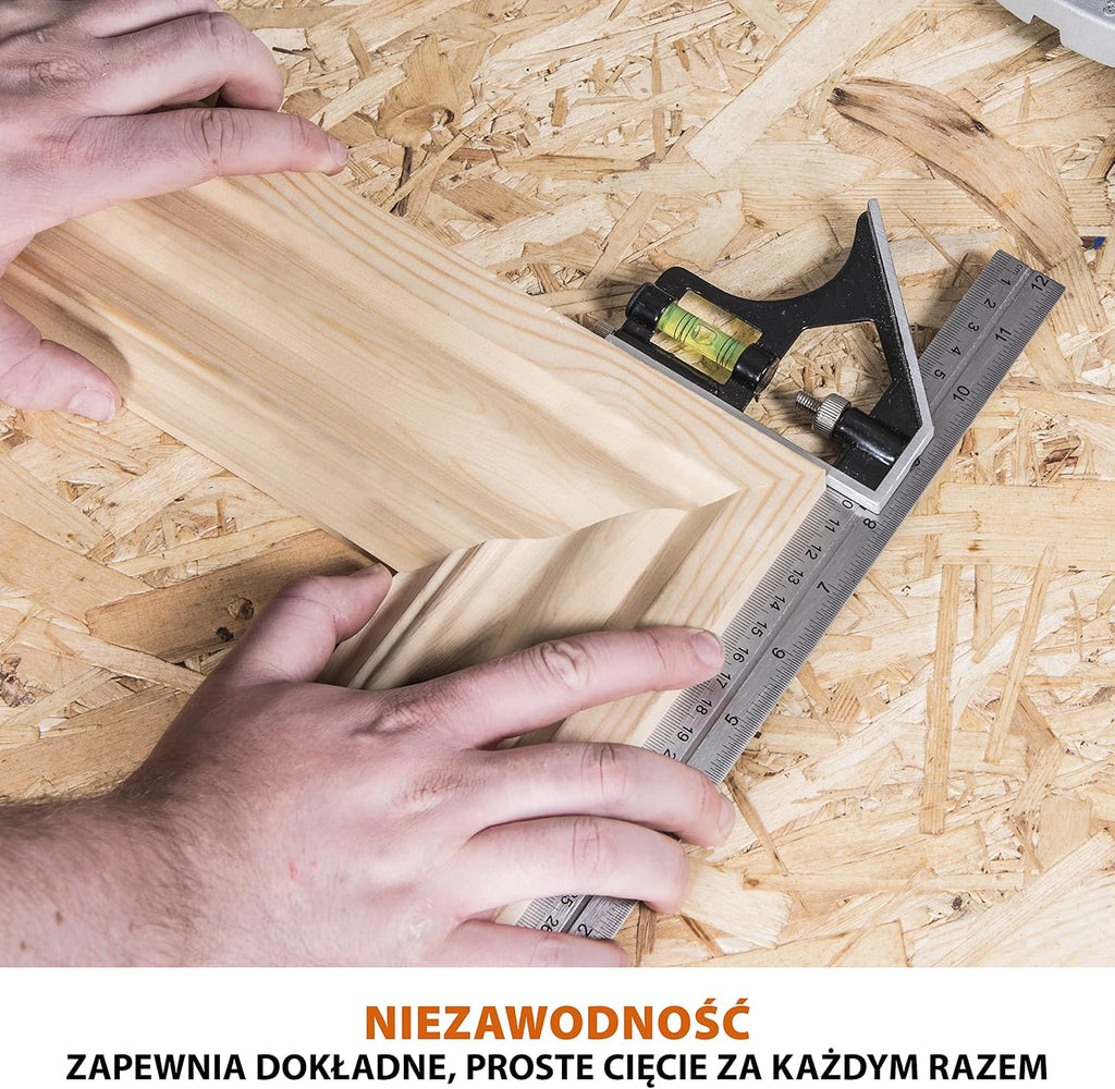 Evolution Power Tools R185CCSX Piła tarczowa i prowadnica do różnych materiałów, tnie drewno, drewno z gwoździami metal stal aluminium plastik, opcja odchylenia, w zestawie prowadnica 1020 mm, 185 mm
