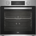 Beko BBIM12300X b300 piekarnik do zabudowy, piekarnik 60 cm, pojemność 72 l, czyszczenie parowe SteamShine, 8 trybów ogrzewania, AeroPerfect do równomiernego pieczenia, kuchenka wielofunkcyjna, stal