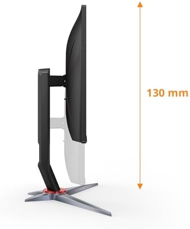 Monitor AOC Gaming 24G2SP FHD 24" 165 Hz, 1 ms, FreeSync Premium (1920 x 1080, VGA, HDMI, DisplayPort) Negro/Rojo