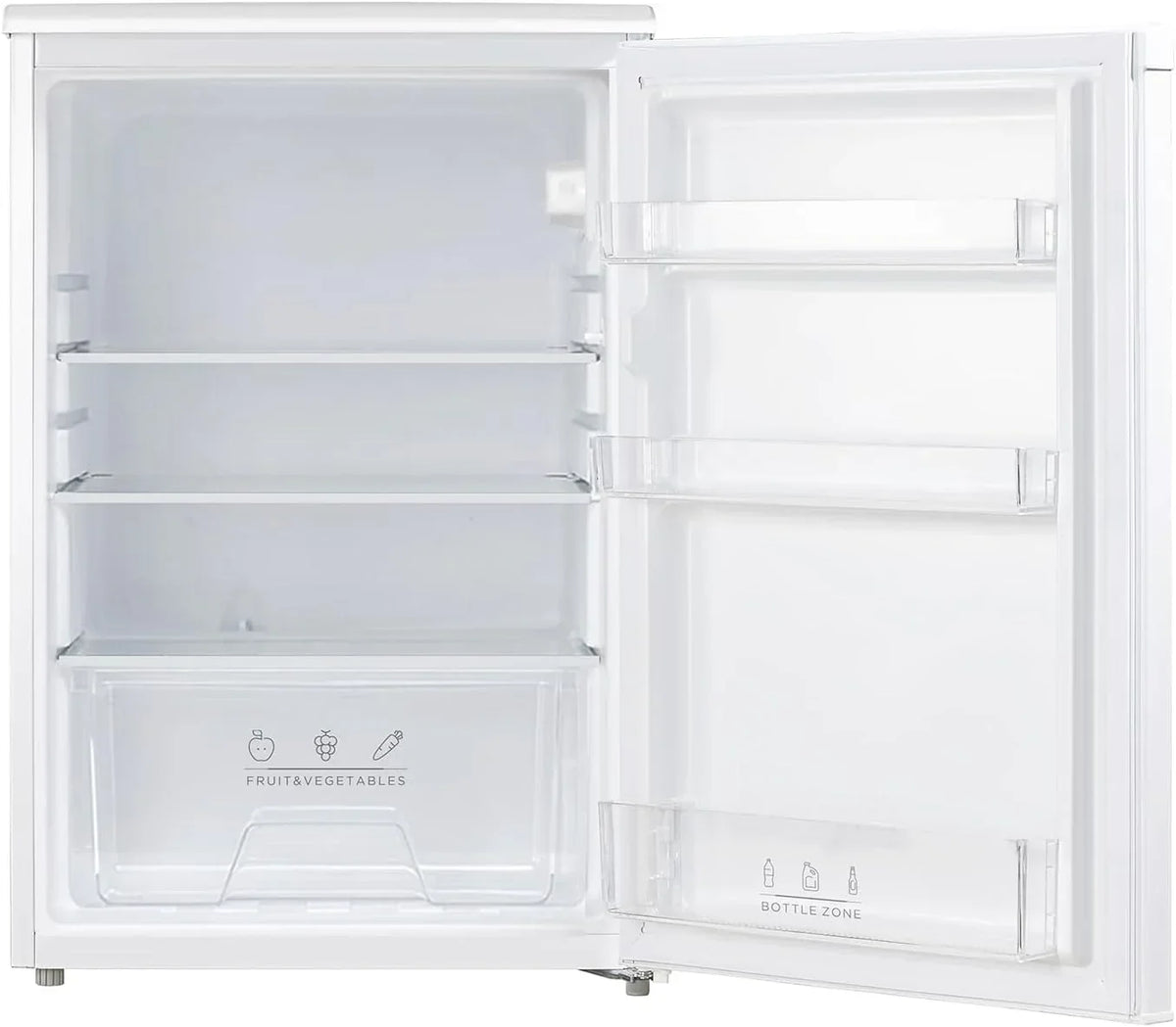 Refrigerador sin congelador RCD133WH3(E) 131 L compresor inverter con cajón para frutas y verduras 84,5 cm