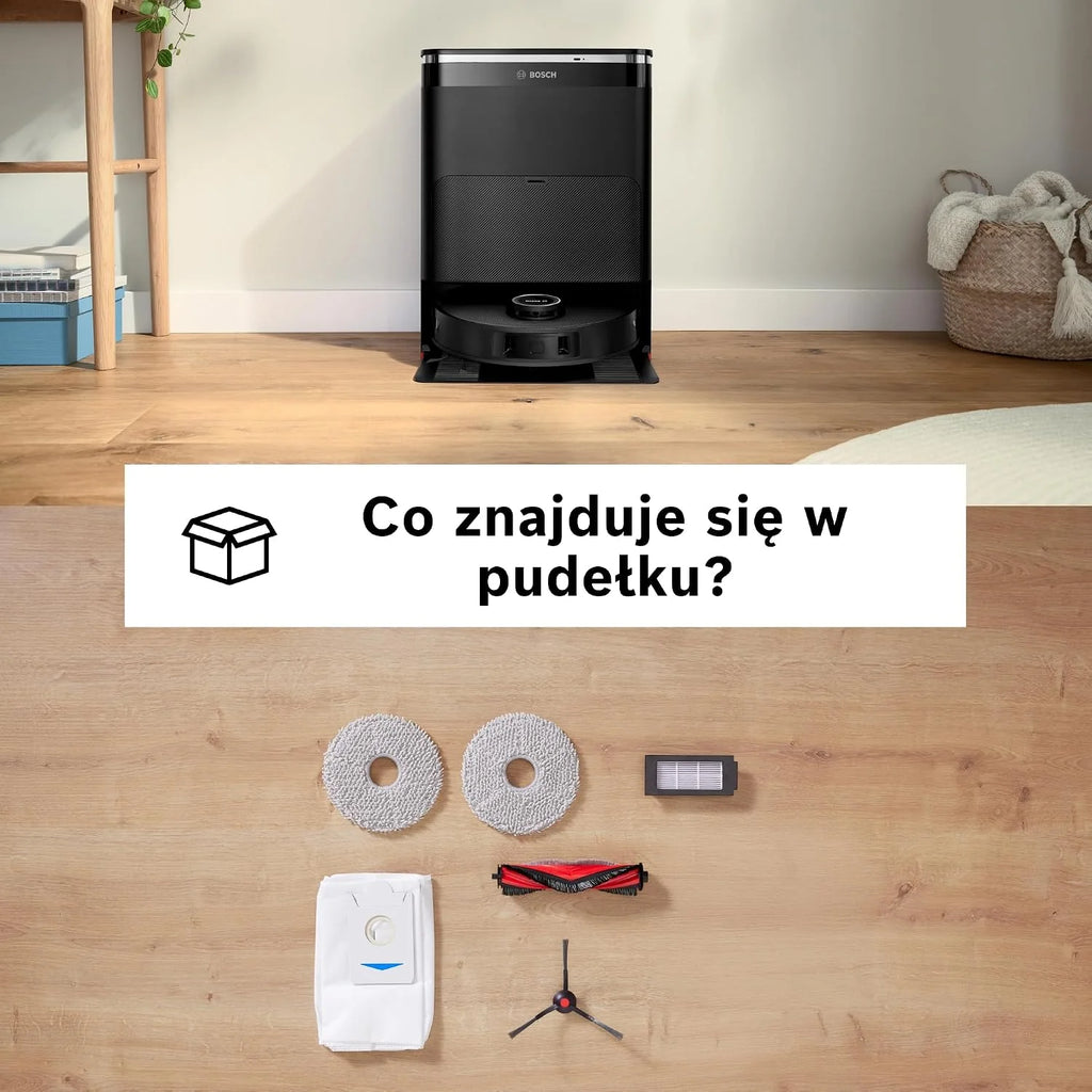 Bosch Spotless Max Robot sprzątający, BCRDW3B, czarny