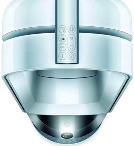 Dyson TP00 Pure Cool 2 en 1 antracita/plata, ventilador y purificador de aire silencioso, apto para dormitorios, alérgicos, salas de fumadores, filtro de aire 99,5% de polvo, polen, olores, incl. toallitas de limpieza JUNG