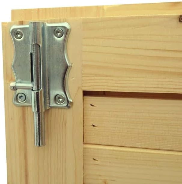 Caseta de jardín Alster, cobertizo de madera para herramientas, 251x254x210 cm, techo inclinado, incl. suelo, cobertizo de almacenamiento para jardín, cobertizo para bicicletas, 6m², pared de 19mm, acabado natural