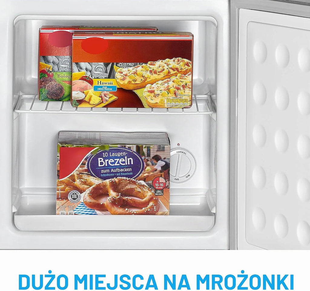 Bomann GB 341.1 zamrażarka/pojemność użytkowa 31 litrów/zakres temperatur: ≤ -18°C/miska na kostki lodu/inox