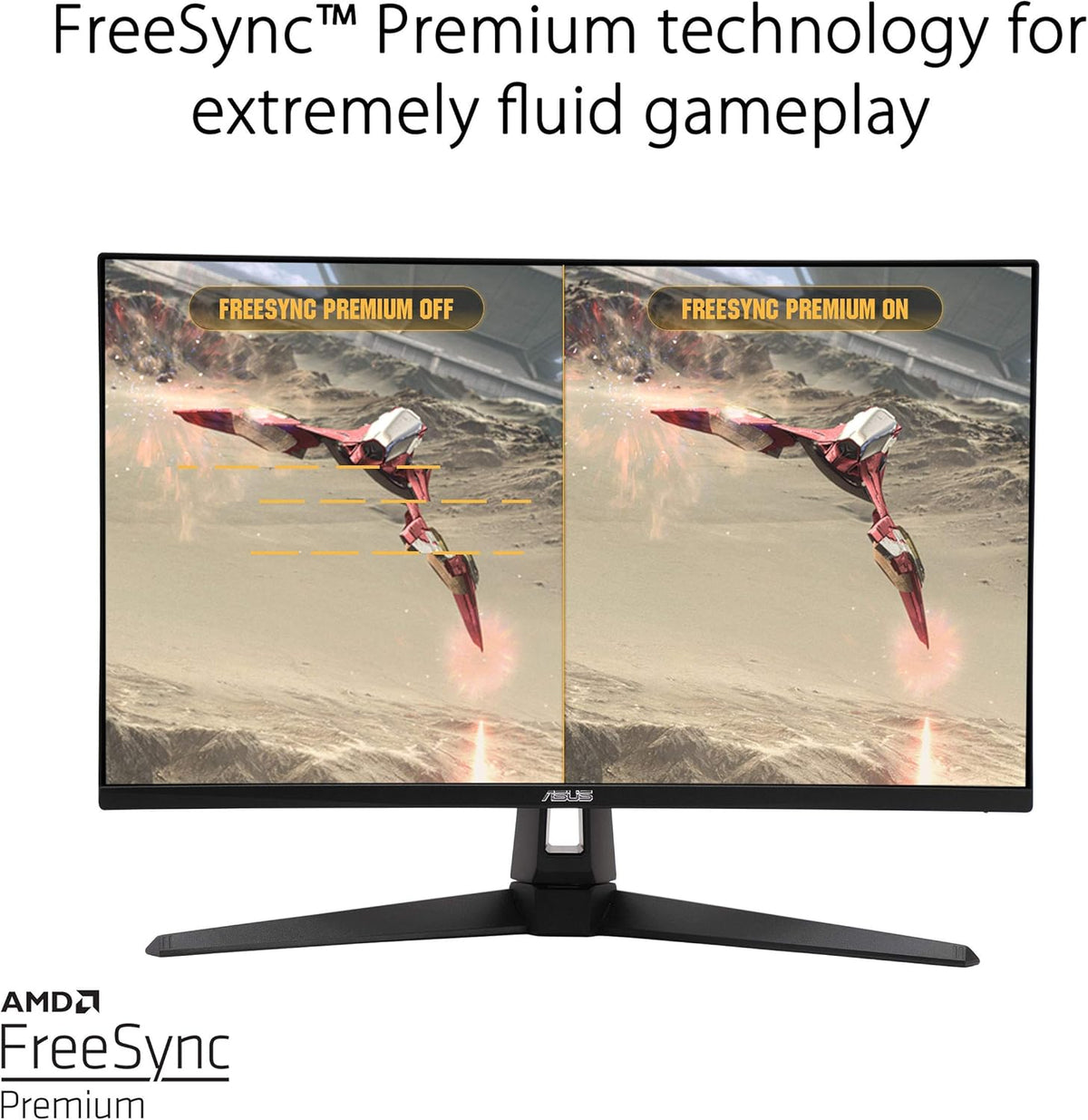 ASUS TUF Gaming VG279Q1A - Monitor gaming eSport 27" FHD - Panel IPS - 165Hz - 1ms - 1920x1080 - 250cd/m² - DisplayPort y 2x HDMI - Altavoces - AMD FreeSync Premium - Extreme Low Motion Blur